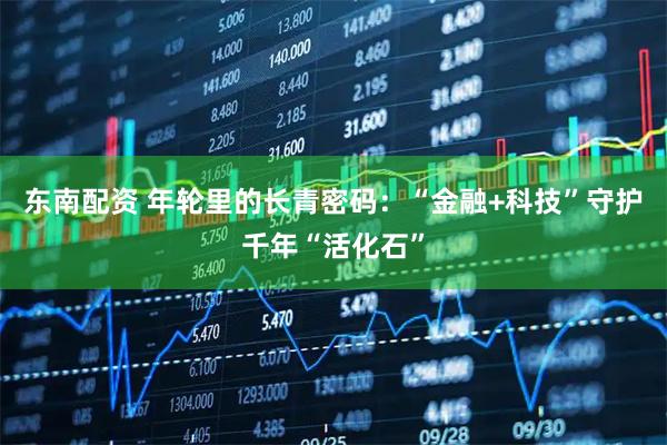 东南配资 年轮里的长青密码：“金融+科技”守护千年“活化石”